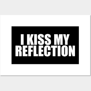 I Kiss My Reflection Y2K Tee, Girl Outfit 00s Inspired Retro Tee, Late 90s Style Posters and Art